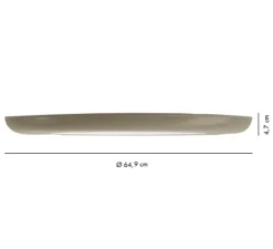 Plafonnier, Sunday, greige, LED, dim, 3000K, 4242 lm, Ø64,9cm, H4,7cm - Axolight