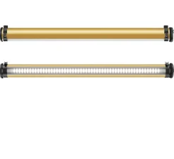 Plafonnier, suspension, BRUEGHEL CB6212, Or, Dimmable, LED, 2700k, Ø10cm, L100cm, IP 68 - SAMMODE