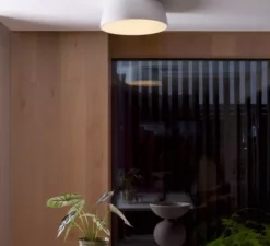 Plafonnier, Taiko 400, blanc mat, Ø40cm, H15cm - Astro