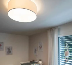 Plafonnier, Tenora, blanc, Ø50cm, H17cm - SLV