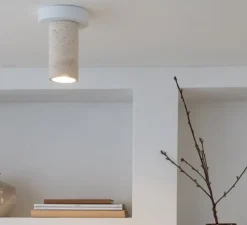 Plafonnier, Tivoli, blanc, L12cm, H15cm - It's about Romi