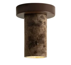 Plafonnier, Tivoli, marron, L12cm, H15cm - It's about Romi