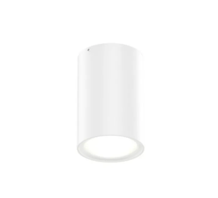 Plafonnier, Tram 1.0, blanc, IP65, LED, dim, 3000K, 555 lm, Ø5cm, H7,5cm - Wever&Ducré