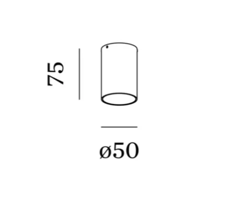 Plafonnier, Tram 1.0, blanc, IP65, LED, dim, 3000K, 555 lm, Ø5cm, H7,5cm - Wever&Ducré