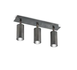 Plafonnier, triple orientable, Sofisticato 22, bleu acier, L40cm, H20cm - Serax