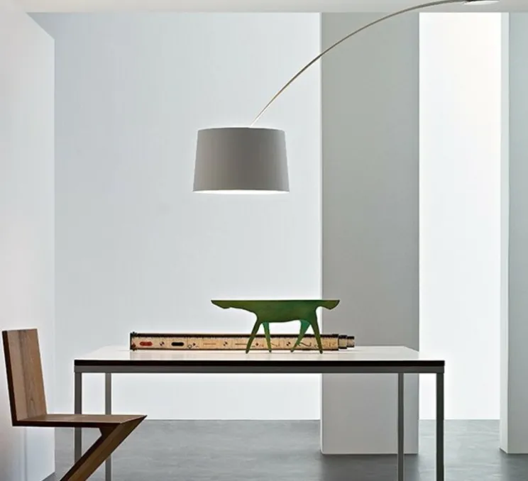 Plafonnier, Twiggy, blanc, L46cm, H95cm - Foscarini