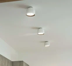 Plafonnier, Wan, blanc, IP40, Ø11,5cm, H8,9cm - Flos