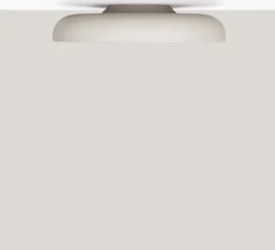 Plafonnier, Zero, gris, LED, dim, 2700k, 3260 lm, Ø50cm, H8cm - Lumen Center Italia