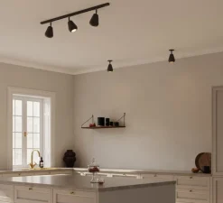 Rail avec spots, Anoli, noir, L106cm, H20cm - Nuura