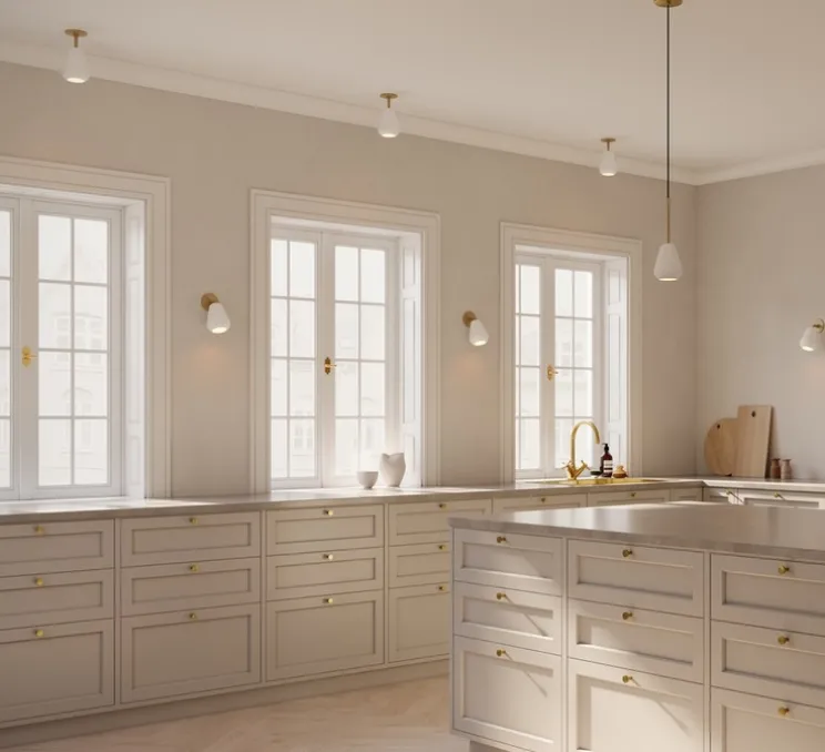 Spot, Anoli, or nordique, blanc, Ø10cm, H20cm - Nuura