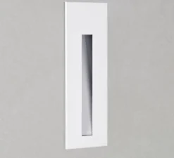 Spot, balise, encastré, Borgo 55, blanc mat, LED, 2700K, 40lm, H17cm, L5,5cm, Hcm - Astro