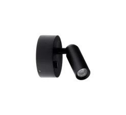 Spot, Benny, avec interrupteur, noir mat, LED, 3000K, 150 lm, L7cm, H7cm - Nexel