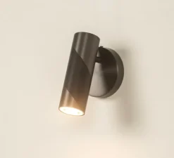 Spot, Candy, graphite satiné, LED, dim, 2700K, 630 lm, L5,2cm, H15,5cm - CVL