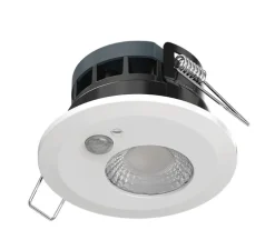 Spot détecteur, Draco pro, blanc, IP65, LED, 3000K ou 4000k, 655-710lm, Ø6,75cm, H5,26cm - Solum