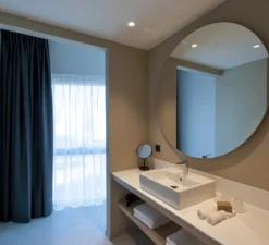 Spot encastrable, Atsjoem, blanc, IP44, LED, dim, 2700k, 780 lm, Ø7,75cm, H9cm - Dark