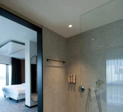 Spot encastrable, Atsjoem, blanc, IP44, LED, dim, 2700k, 780 lm, Ø7,75cm, H9cm - Dark