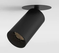 Spot encastrable, CAN 50 Single, noir mat, LED, 3000K, 509lm, Ø9cm, H13cm - Astro