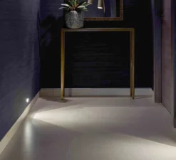 Spot encastrable, Cazalla, noir, IP66, LED, dim, 2700K, 187 lm, L5,4cm, H5,4cm - John Cullen