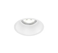 Spot encastrable, Deep 1,0, blanc mat, IP65, LED, 3000K, 640 lm, L9,5cm, P7.3cm - Wever&Ducré