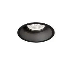 Spot encastrable, Deep 1.0 LED, noir, LED, 3000K, 570/770lm, Ø8,4cm, H8,5cm - Wever&Ducré