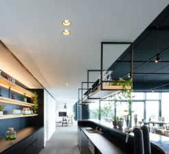 Spot encastrable, Deep 1.0 LED, champagne, LED, 2700K, 525/705lm, Ø8,4cm, H7,6cm - Wever&Ducré