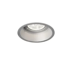 Spot encastrable, Deep 1.0 LED, argent, LED, 2700K, 525/705lm, Ø8,4cm, H7,6cm - Wever&Ducré