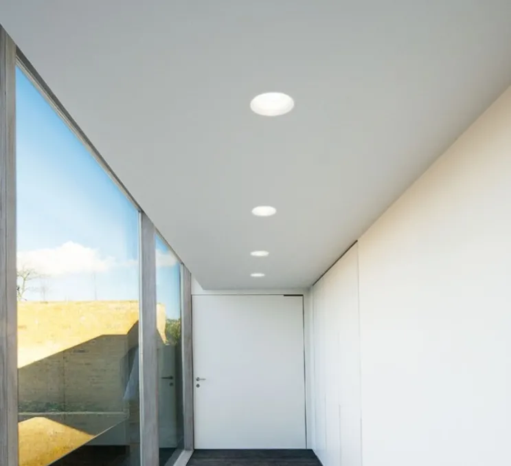 Spot encastrable, Deep Adjust Fort 1.0 LED, noir, LED, 3000k, 2590 lm, Ø13,5cm, H12cm - Wever&Ducré