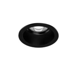 Spot encastrable, Deep Bijou IP65 1.0 LED, noir, IP65, LED, 3000K, 455lm, Ø5,6cm, H5cm - Wever&Ducré