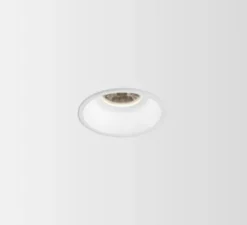 Spot encastrable, Deep petit Rec 1.0, LED, 2700K, 580lm, blanc, Ø7.9cm, H4,5cm - Wever&Ducré