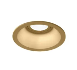 Spot encastrable, Deep petit 1.0, champagne, LED, dim, 3000K, 625 lm, Ø8cm, H4,6cm - Wever&Ducré