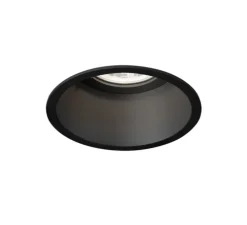 Spot encastrable, Deeper 1.0, noir mat, IP44, LED, dim, 3000K, 480 à 645 lm, Ø8,4cm, H9cm - Wever&Ducré