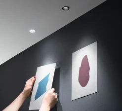 Spot encastrable, Dot, blanc, LED, 3000-4000K, 600 lm, Ø4cm, H5,5cm - Nedgis