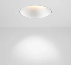 Spot encastrable, Focus Trimless, Angle 43°, blanc mat, dim, LED, 2700K, 1289lm, Ø8,5cm, H9cm - Doxis