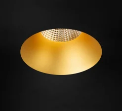 Spot encastrable, Focus Trimless, Angle 43°, or mat, dim, LED, 2700K, 1289lm, Ø8,5cm, H9cm - Doxis