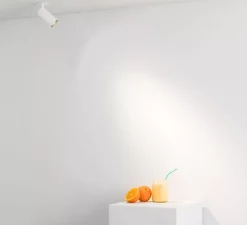 Spot encastrable, Fost Pulldown, 15W, 20°, CRI > 90, blanc mat, LED, 2700k, Ø6,4cm - Faro