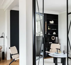 Spot encastrable, Fresh, GU10, noir, Ø9cm, H6cm (hauteur plafond recommandée 14,5cm)- Faro