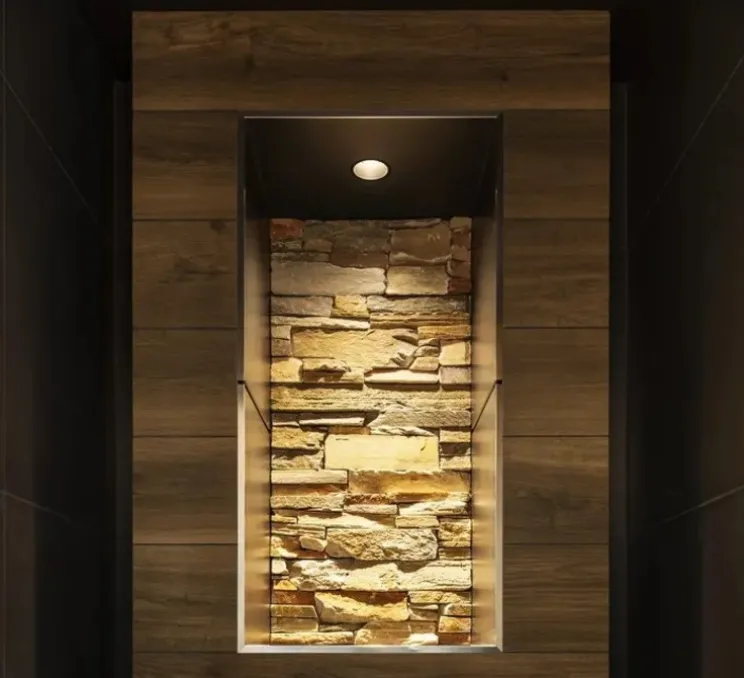 Spot encastrable, Horn-O, noir mat, IP21, Ø10,3cm, H11cm - SLV