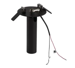 Spot encastrable, Karpo, noir et or, LED, 3000K, 450 lm, L15,2cm, H5,5cm - SLV