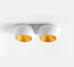 Spot encastrable, Marbul Recessed Adjustable 115 2x, blanc, LED, dim, 1800-3000K, 955 lm, L23,5cm, H5,4cm - Modular