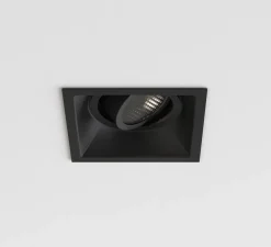 Spot encastrable, Minima Slimline Square Adjustable Fire-Rated, noir, L10cm, H6,1cm - ASTRO