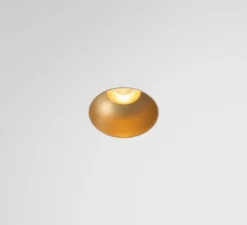 Spot encastrable, Minude Recessed Trimless 49 1x, champagne brossé, IP54, LED, dim, 27000K, 600 lm, Ø4,9cm, H7,85cm - Modular