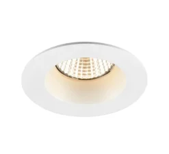 Spot encastrable, New tria 68, blanc, IP65, LED, 2700K, 530 lm, Ø8,2cm, H5,85cm - SLV