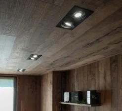 Spot encastrable, New Tria 300, noir, L31,5cm, H12,5cm - SLV