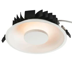 Spot encastrable, Occuldas 23, blanc, LED, dim, 3000K, 1500 lm, Ø22,6cm, H7,8cm - SLV