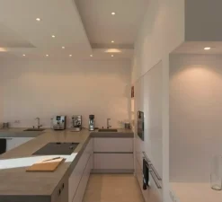 Spot encastrable, orientable, NEW TRIA 68, blanc mat, LED, dim, 1800-3000K, lm, L8,2cm, P4cm - SLV