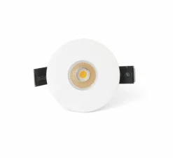 Spot encastrable, orientable, Lox, blanc, LED, dim, 2700K, 473 lm, Ø6cm, H7cm - Faro