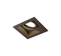 Spot encastrable, Plano Petit 1.0 LED, bronze, LED, 2700K, 540 lm, L6,7cm, H6cm - Wever&Ducré