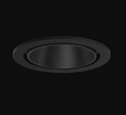 Spot encastrable, SASSO 60, rond, noir, LED, 3000k , 949lm, Ø6.3cm, H4.8cm - Xal