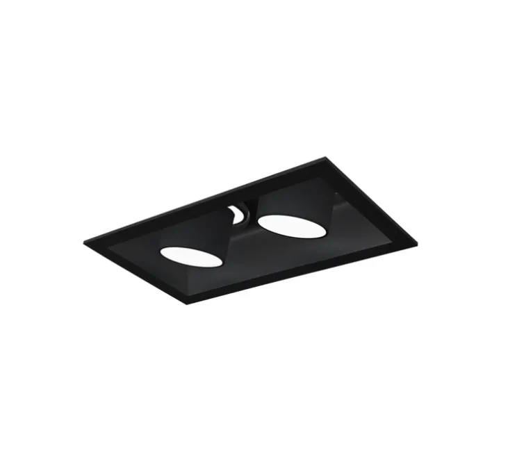 Spot encastrable, SNEAK TRIM 2.0, noir, LED, 2700K, 390/520lm, L15,6cm, H9cm - Wever&Ducré