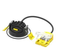 Spot encastrable, Stella SD orientable, Pack de 10, noir, IP65, LED, dim, 2700-3000-4000K, 520 lm, Ø8,2cm, H3,5cm - Solum